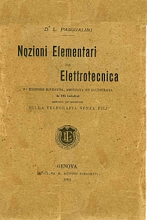 Pasqualini - Nozioni Elementari di Elettrotecnica 1901